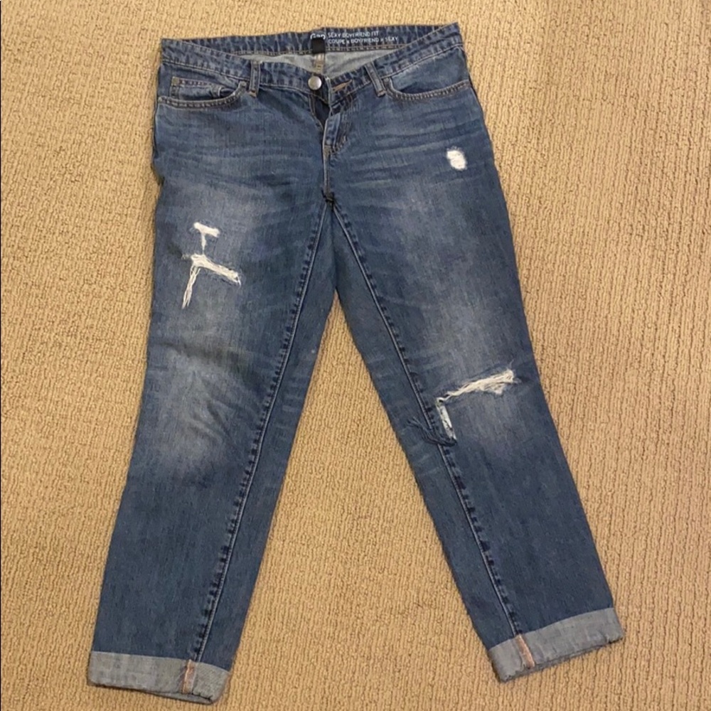 Gap distressed jeans